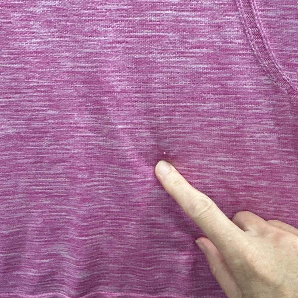 Lululemon Swiftly Long Sleeve Shirt Pink Athletic Athleisure Running Women's 8 - Picture 3 of 9